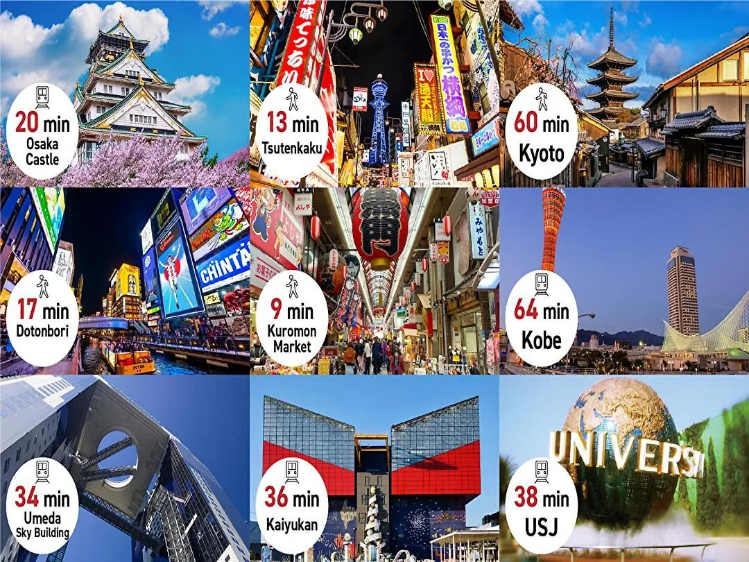 Nipponbashi Crystal Hotel Ōsaka Japon